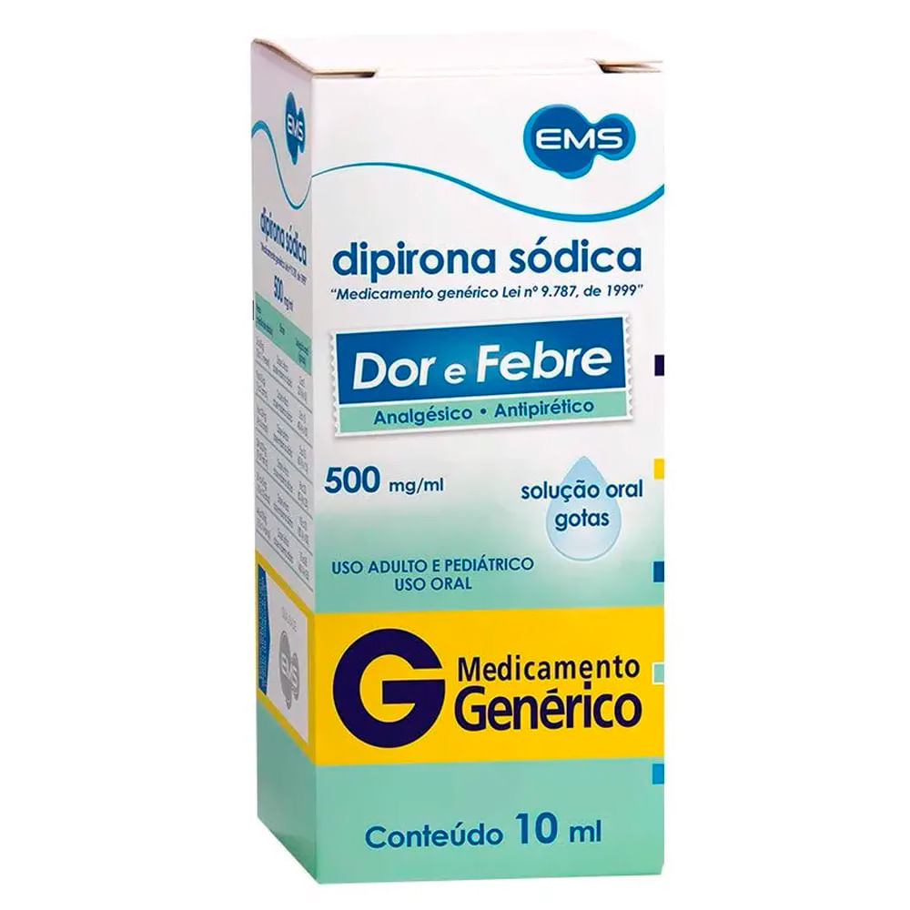 Dipirona Monoidratada Solução Oral 10ml