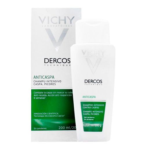 Dercos Shampoo Anticaspa Intensivo Vichy 200ml