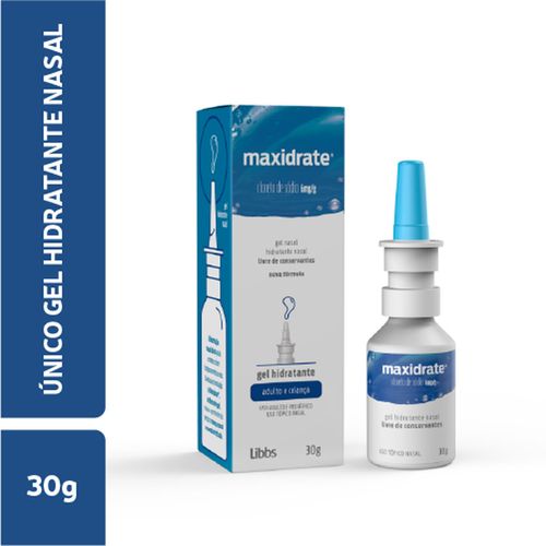 Maxidrate Gel Nasal 30g 6mg/g