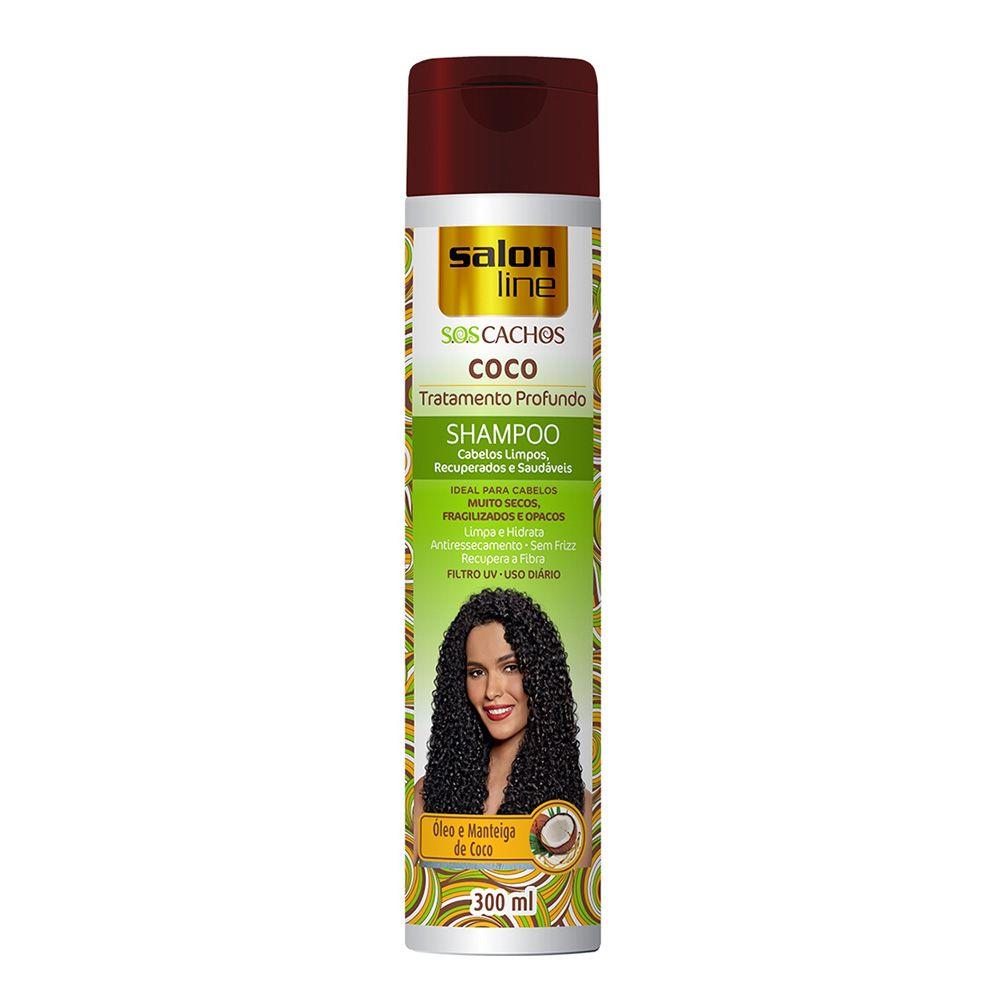 Shampoo Salon Line Sos Cachos Coco 300ml