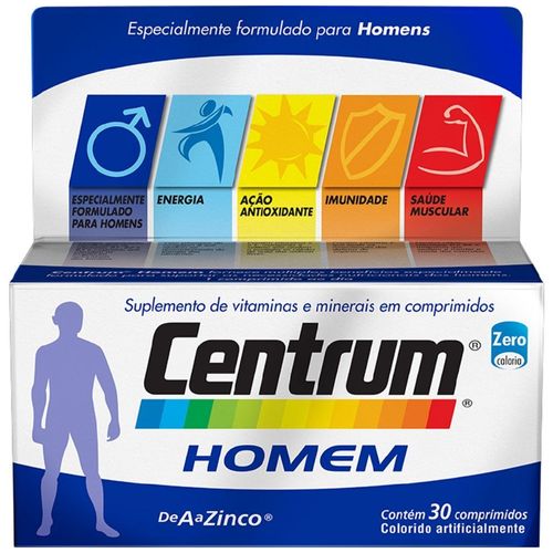 Centrum Homem 30 Comprimidos