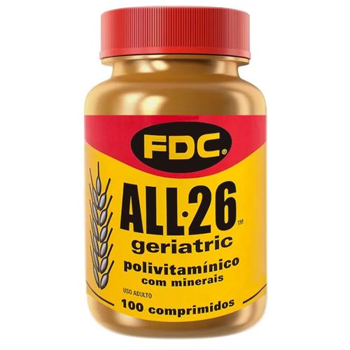 Suplemento All 26 Geriatric FDC 100 Comprimidos