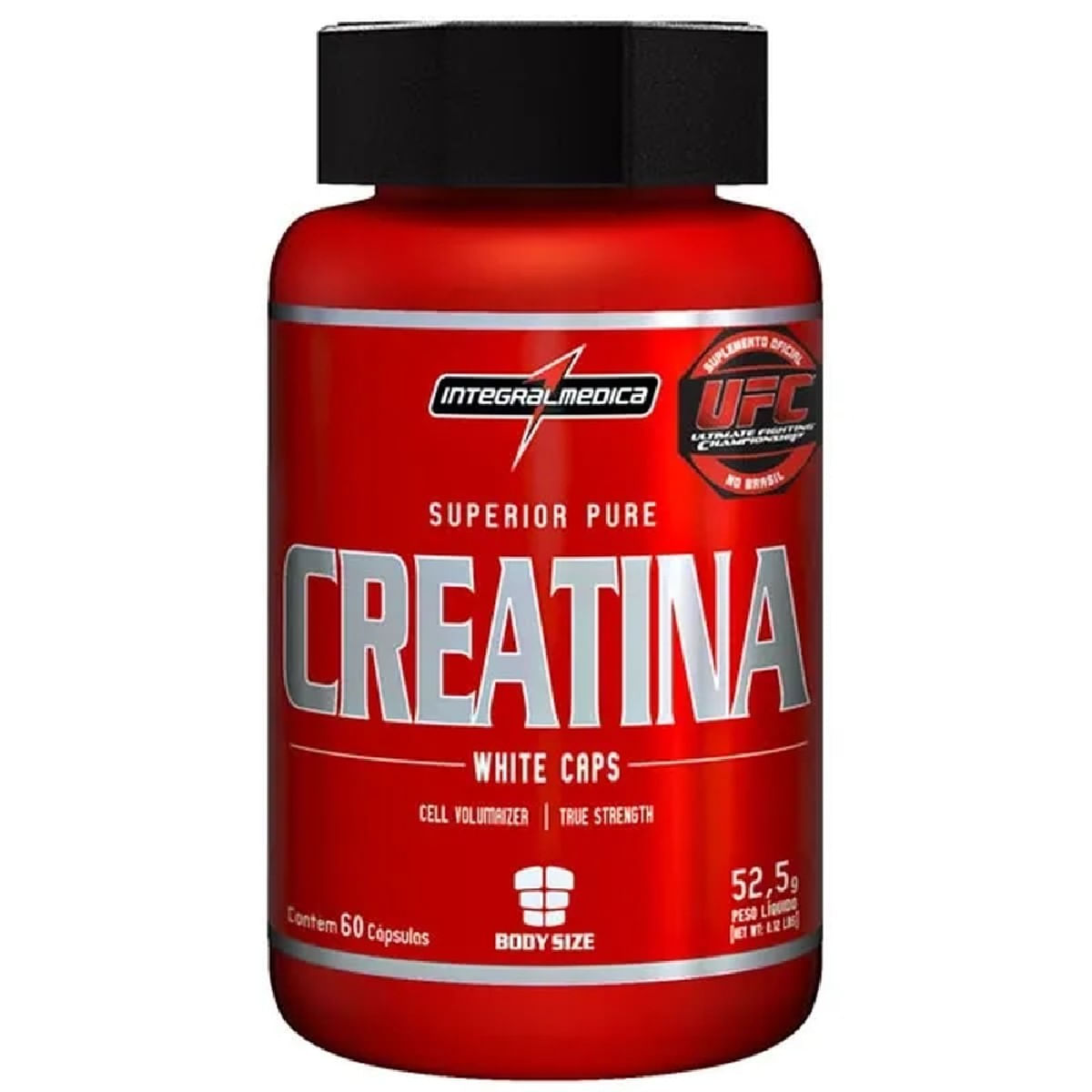 Suplemento Integralmédica Creatina White Caps 60 Cápsulas - Extrafarma