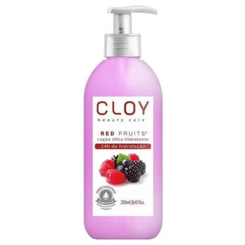 Hidratante Corporal Cloy Red Fruits 250ml