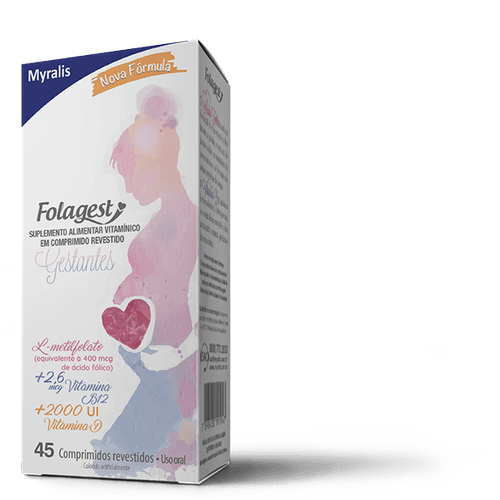 Folagest 400mg 45 Comprimidos