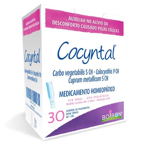 Cocyntal Solução Oral 30 Flaconetes de 1ml